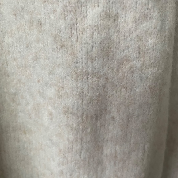 H&M beige wool sweater embroidered with birds size L for women - Picture 5 of 7